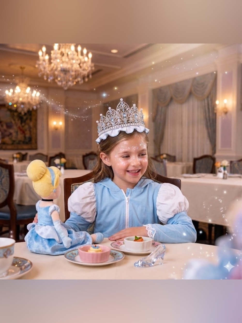 Only Little Once Rare Cinderella Hoodie Size 7